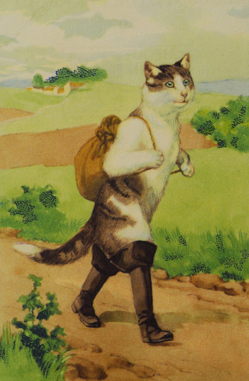 Illusztráció: The Boot Cat Conte de Perrault alkotó: Unknown