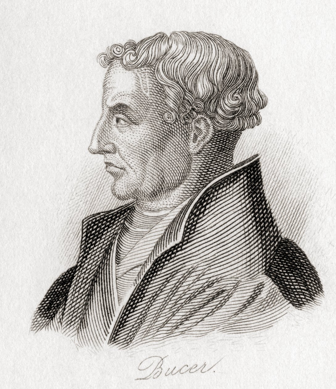 Martin Bucer, 1491 ? 1551. német protestáns reformátor. alkotó: Unknown