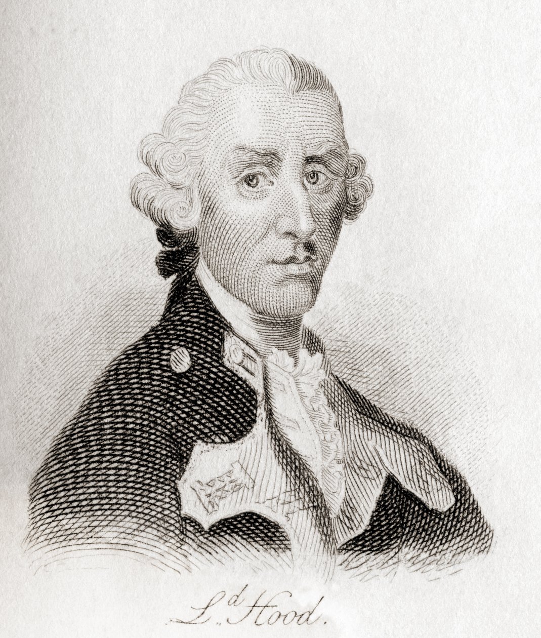 Samuel Hood, Hood 1. vikomtja, 1724? 1816. alkotó: Unknown