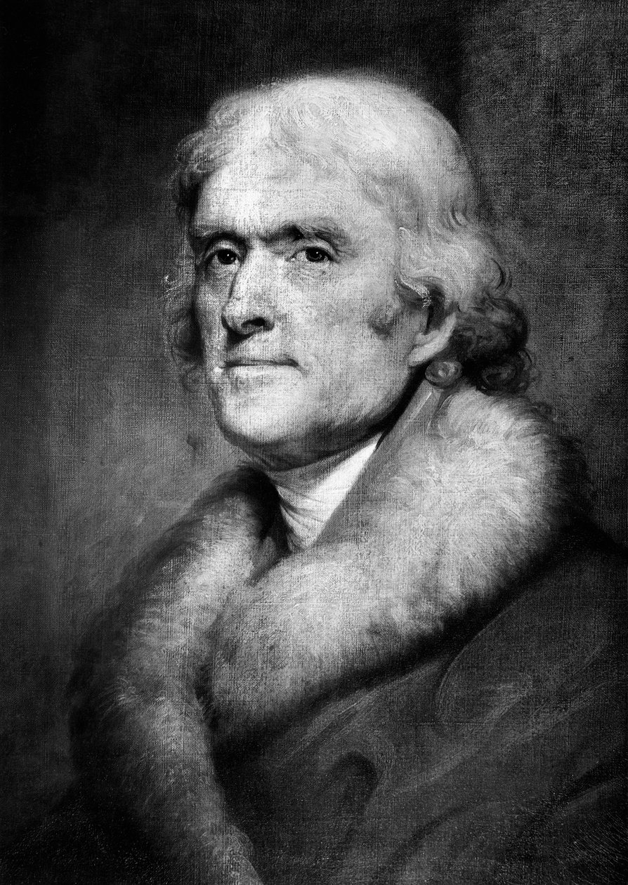 Thomas Jefferson, Rembrandt Peale alkotó: Unknown