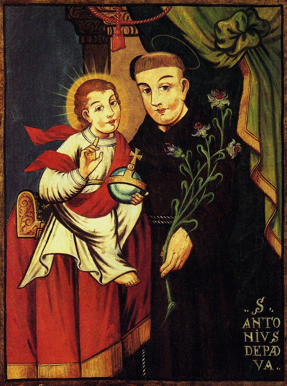 Padovai Antal alkotó: Беларуская