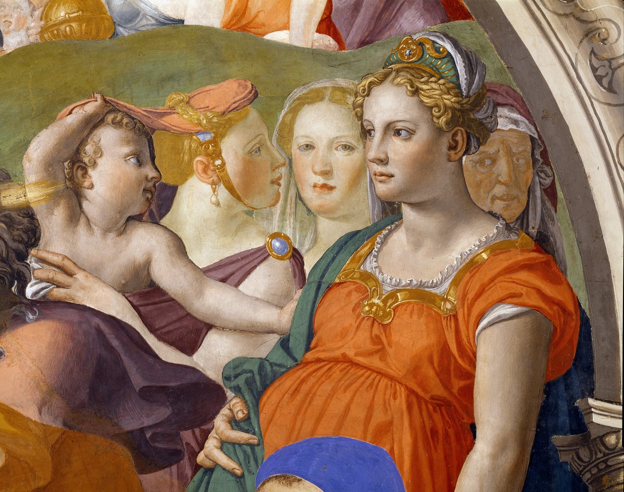 A Vörös -tenger átkelése alkotó: Agnolo Bronzino