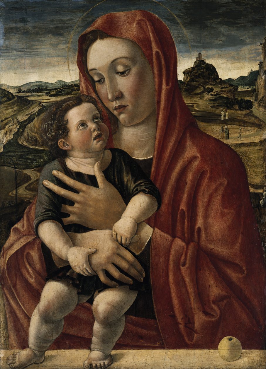 Madonna gyermekével alkotó: Giambellino