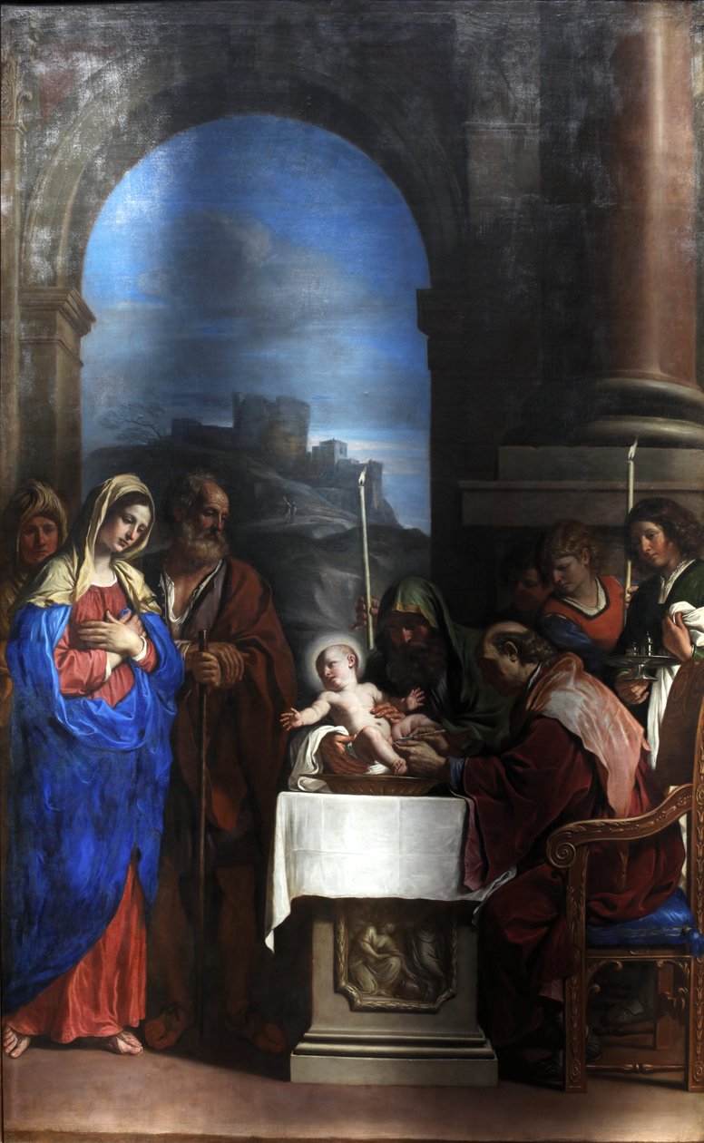 Krisztus körülmetélése alkotó: Guercino