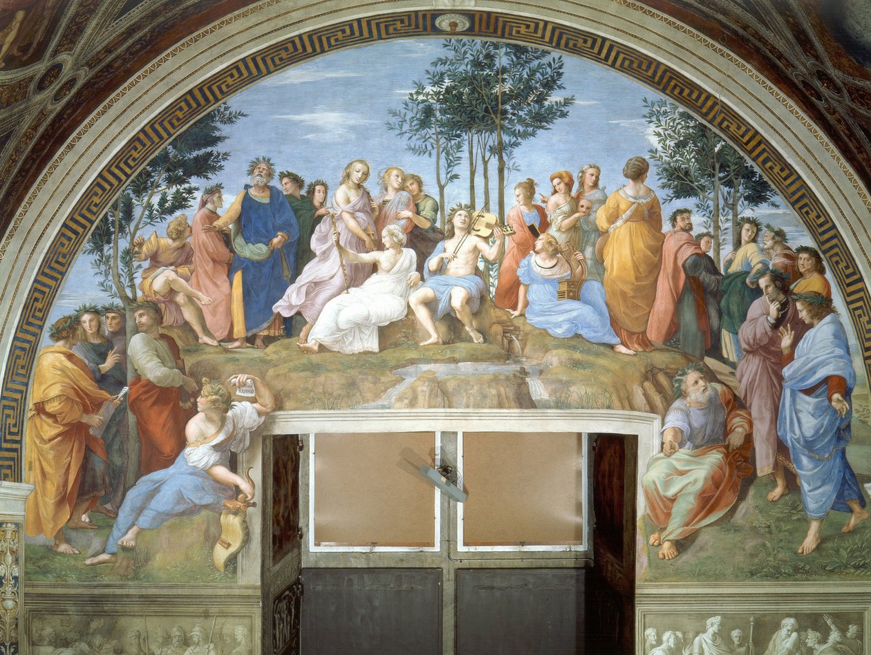 A Parnassus alkotó: Raffaello Sanzio Raphael