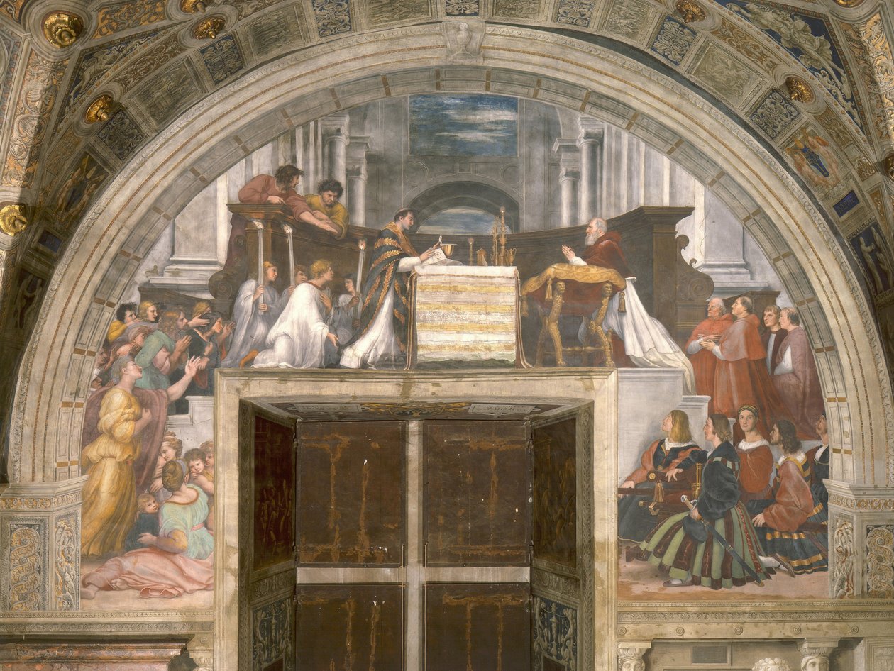 Bolsena mise alkotó: Raffaello Sanzio Raphael