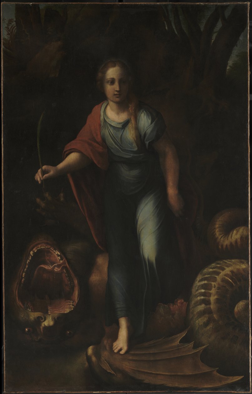 Szent Margit alkotó: Raffaello Sanzio Raphael