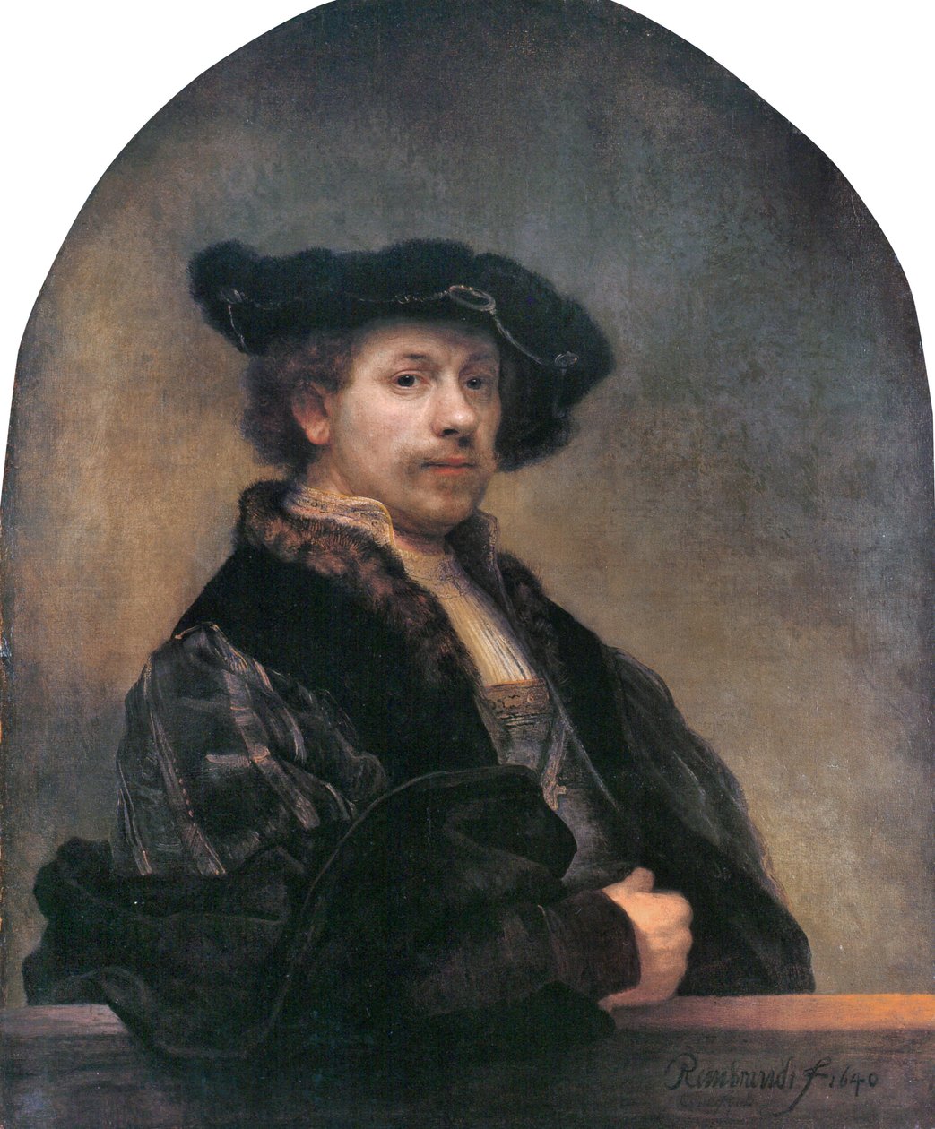 Önarckép alkotó: Rembrandt van Rijn