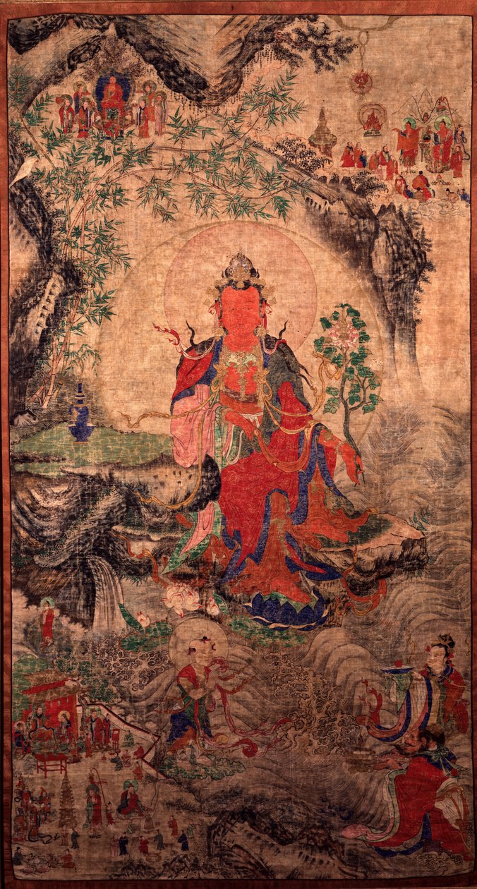 Bodhisattva Maitreya, a jövő Buddha alkotó: Unknown
