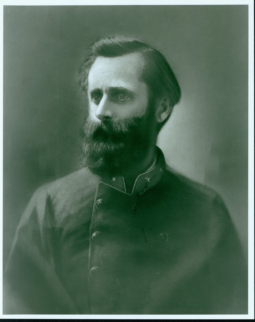 John Q. Burbridge ezredes, 1. és 2. Missouri gyalogság és 4. Missouri lovasság (konföderációs). alkotó: Unknown
