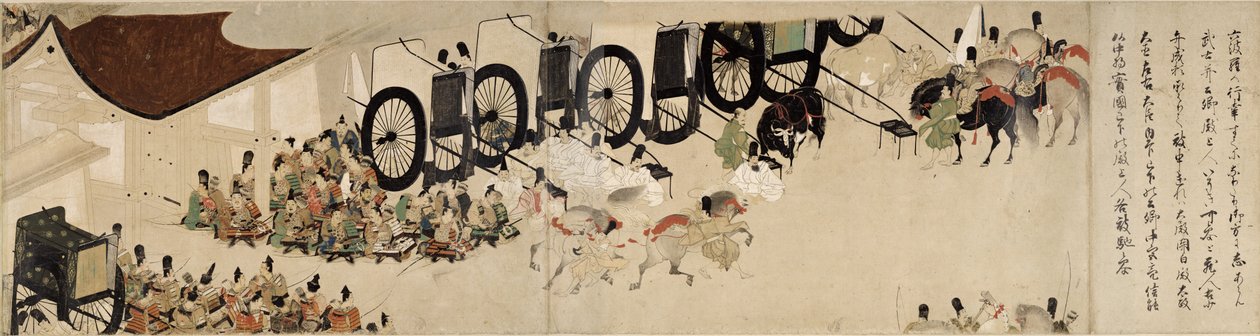 Békeidős történettekercs (Rokuhara Scroll) alkotó: Unknown