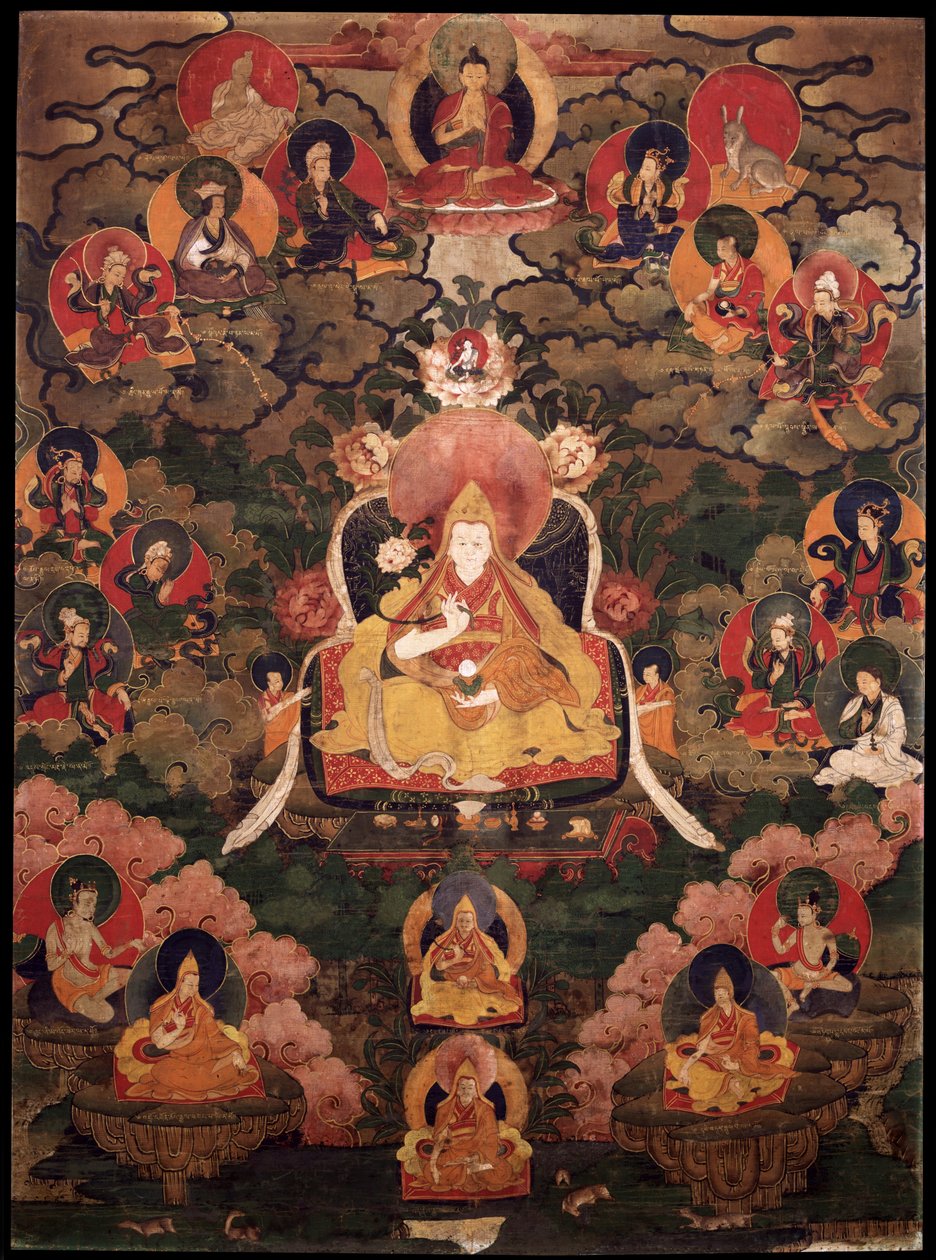 Hetedik Dalai Láma, Kalzang Gyatso (1708–1757) alkotó: Unknown