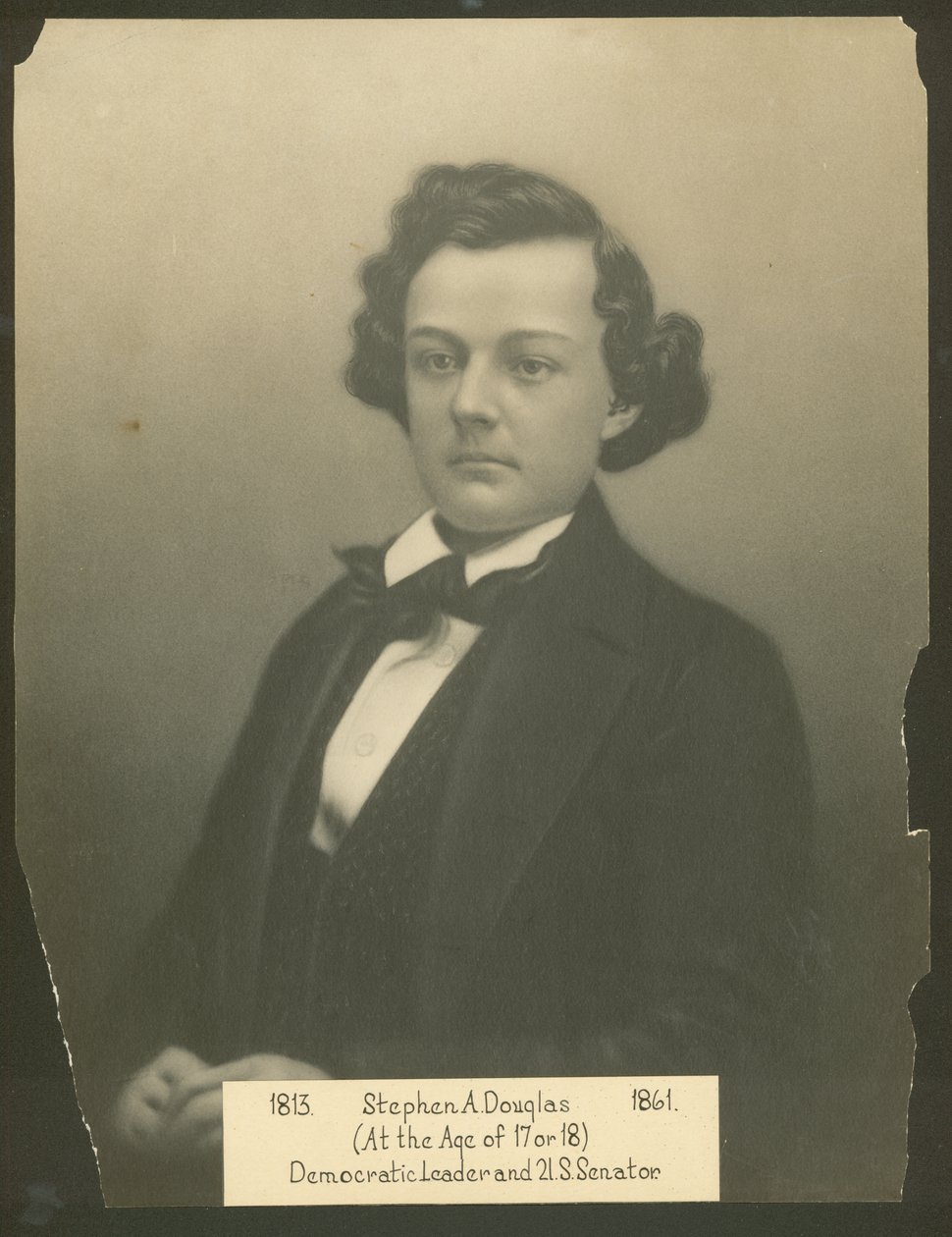 Stephen Douglas (17 vagy 18 évesen) alkotó: Unknown