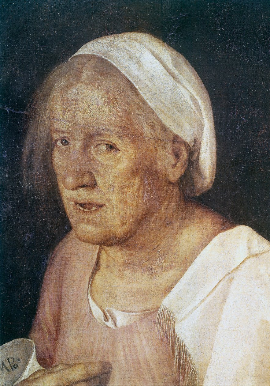 Idős nő alkotó: Giorgione