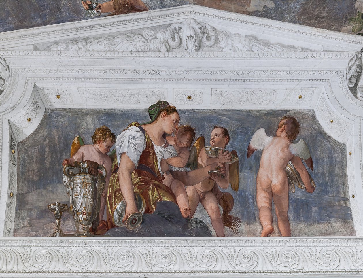A bőség allegóriája alkotó: Veronese