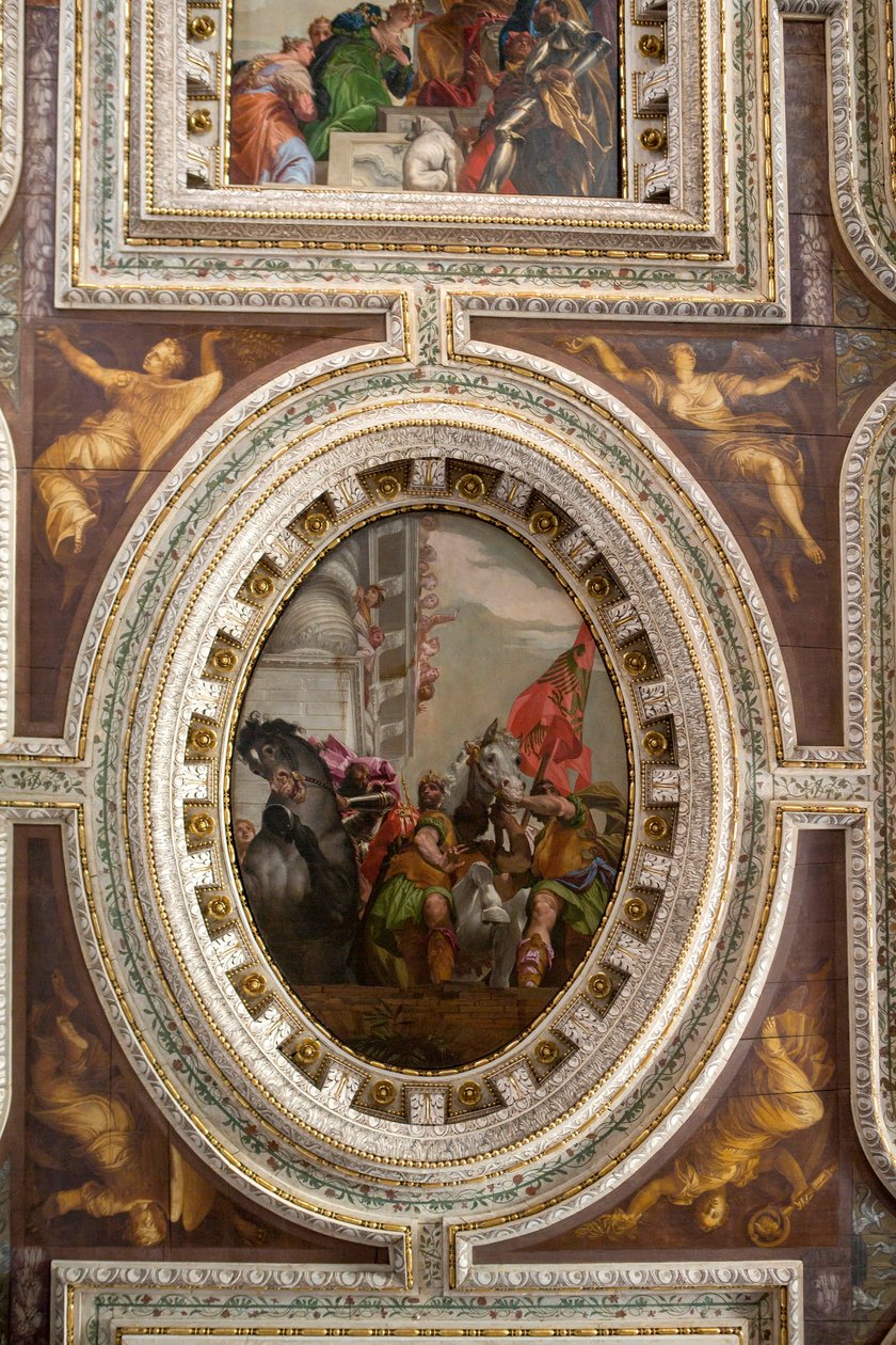 Mordokeus diadala (freskó) alkotó: Veronese
