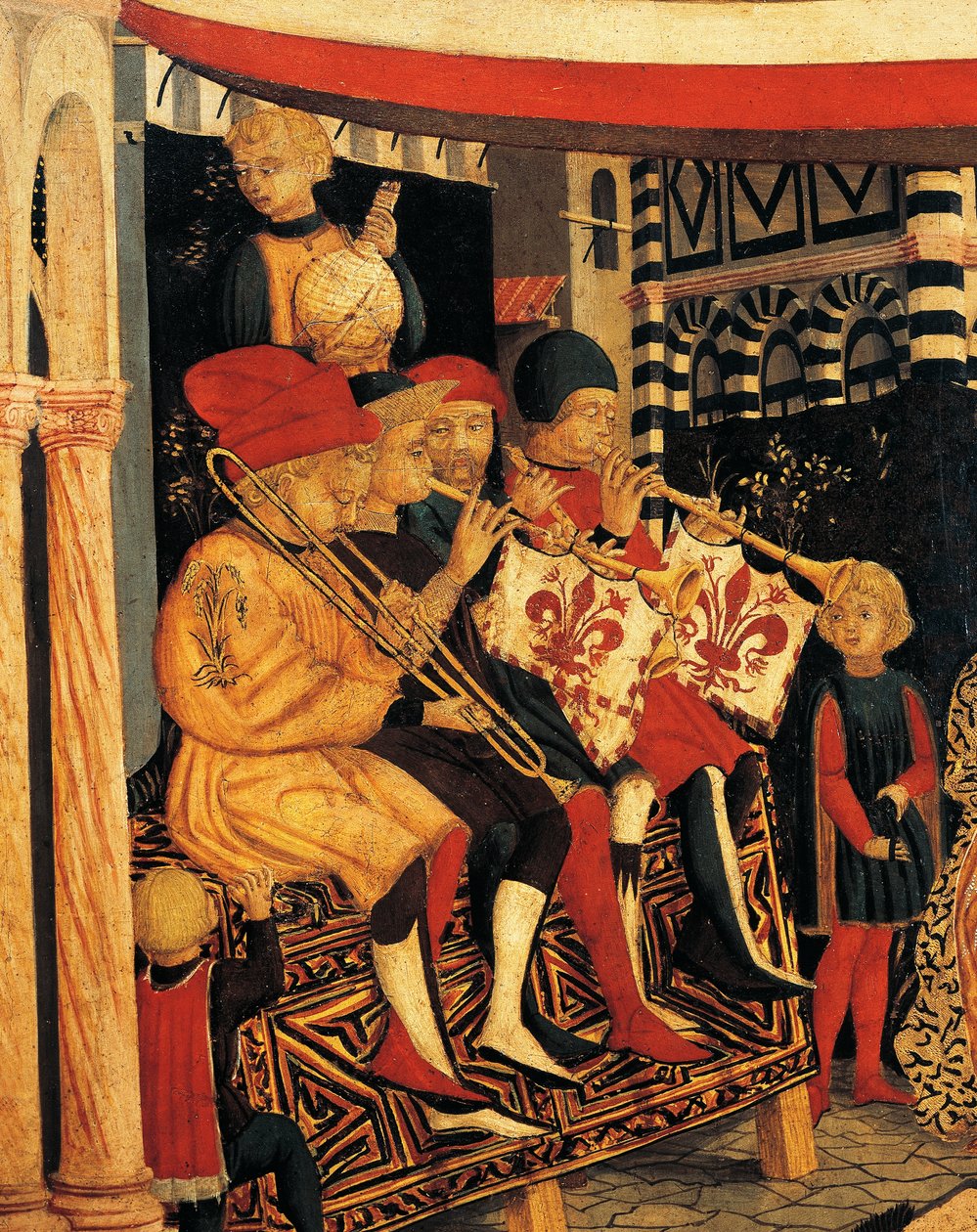 Zenészek alkotó: Giovanni di Ser Giovanni