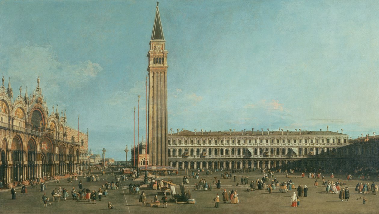 Szent Márk tér alkotó: Canaletto