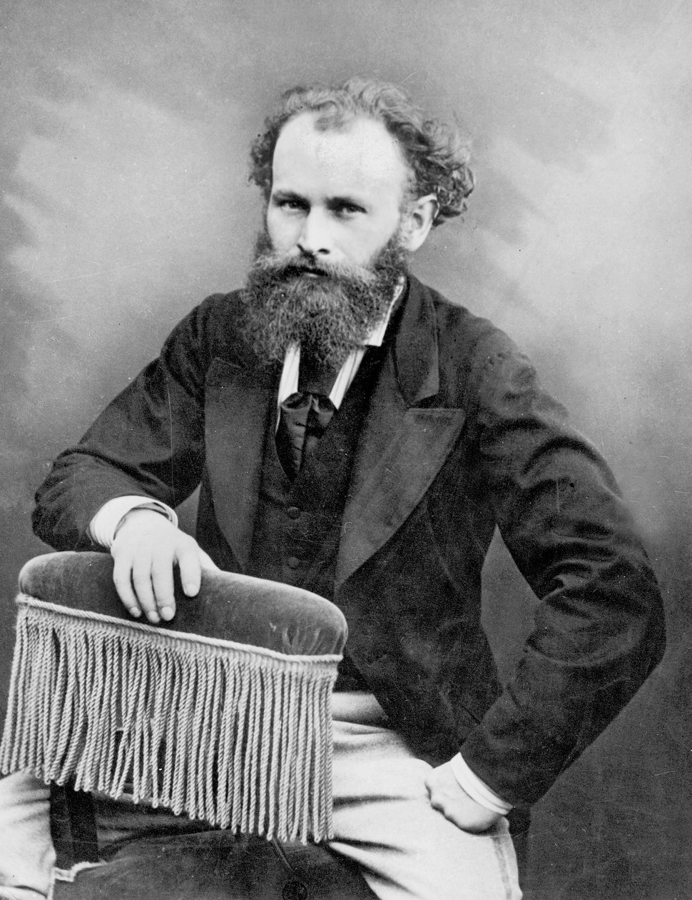 Edouard Manet, c. 1875 (b/w photo) alkotó: (1820 1910) Nadar