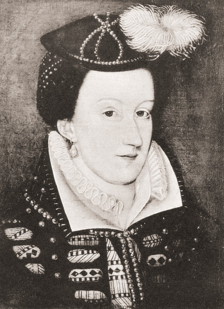 Mária, skótok királynője (litho) alkotó: (after) English School
