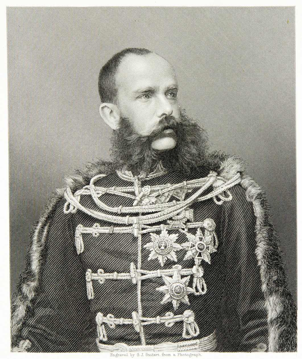 Ferenc József (metszet) alkotó: (after) English photographer