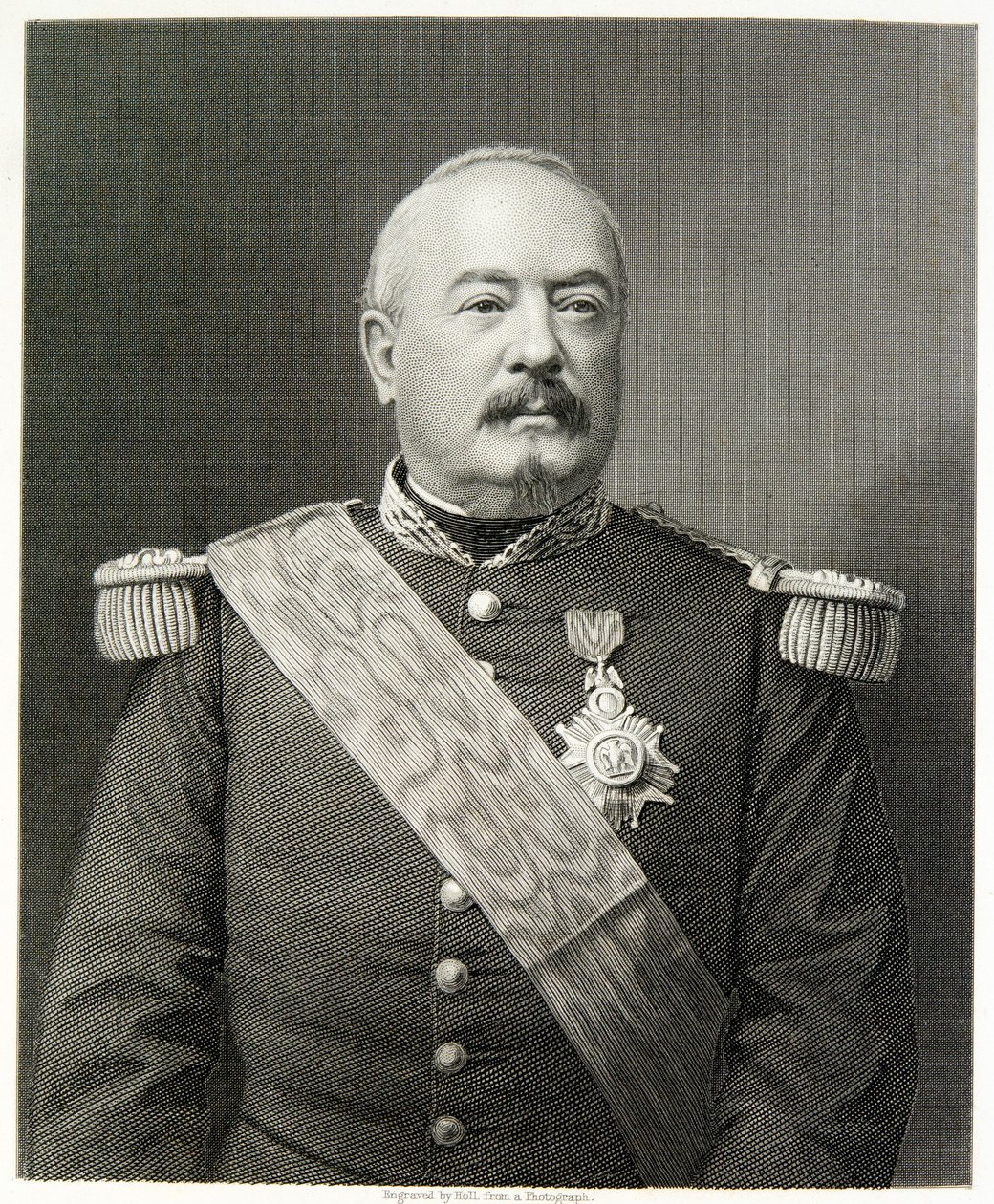 Bazaine marsall (metszet) alkotó: (after) English photographer