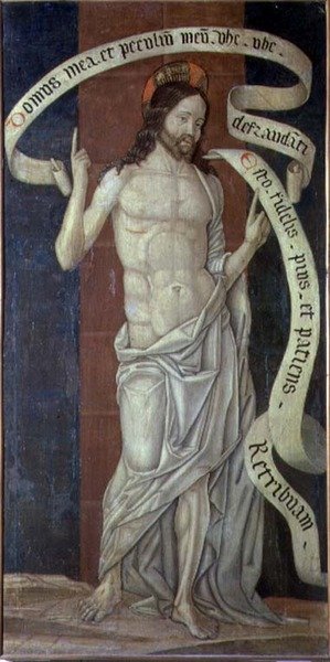 Krisztus, a Megváltó (tempera) alkotó: (attr. to) Antonio da Pavia