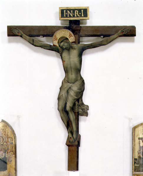 Kereszt (tempera, fa) alkotó: (c.1370 1425) Lorenzo Monaco