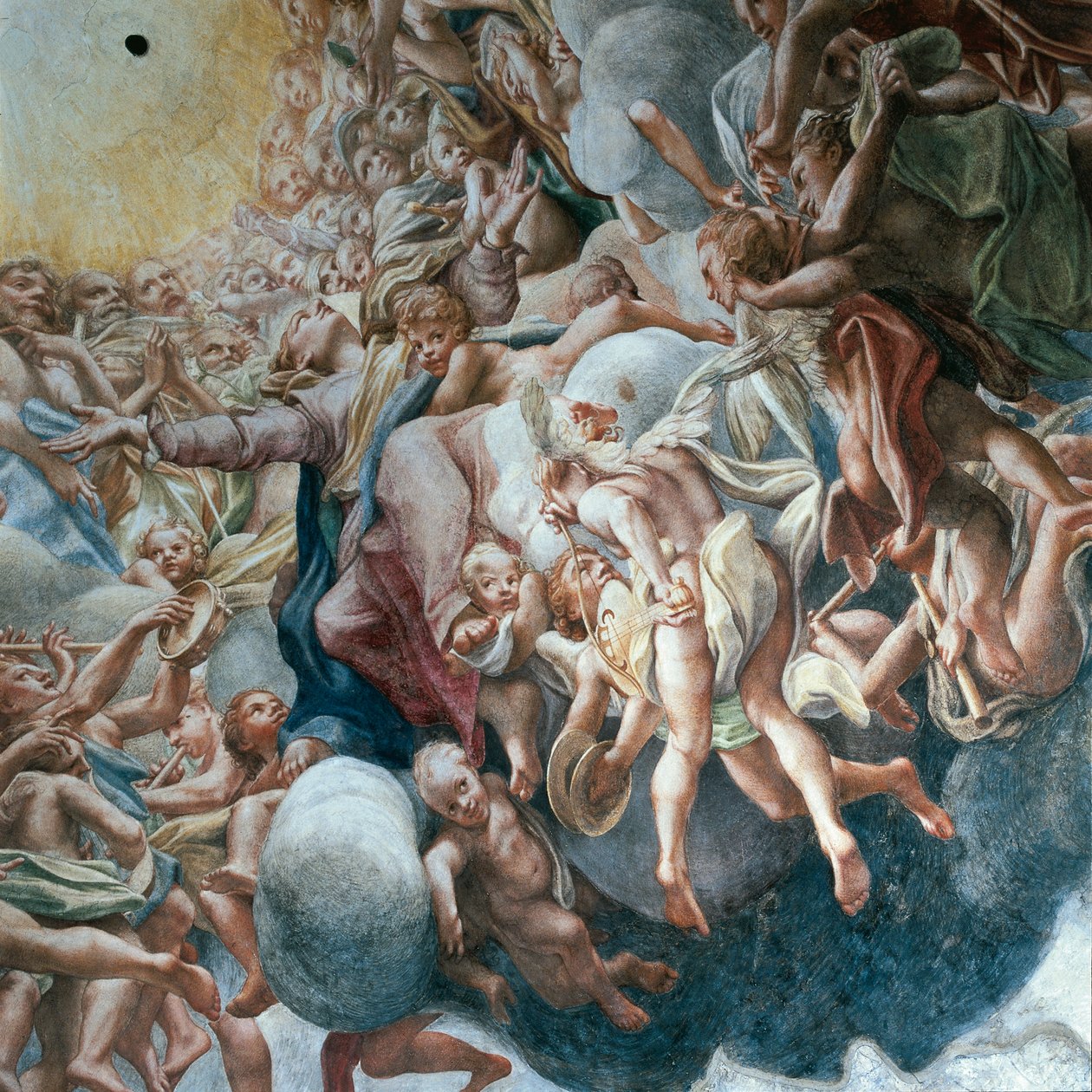 Szűz mennybemenetele alkotó: (c.1489 1534) Correggio