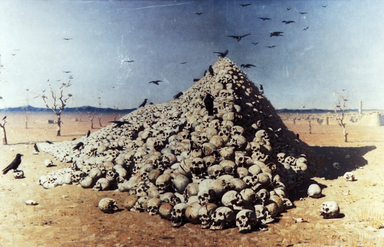 Vaszilij Verescsagin: A háború apoteózisa, 1871. alkotó: Unknown