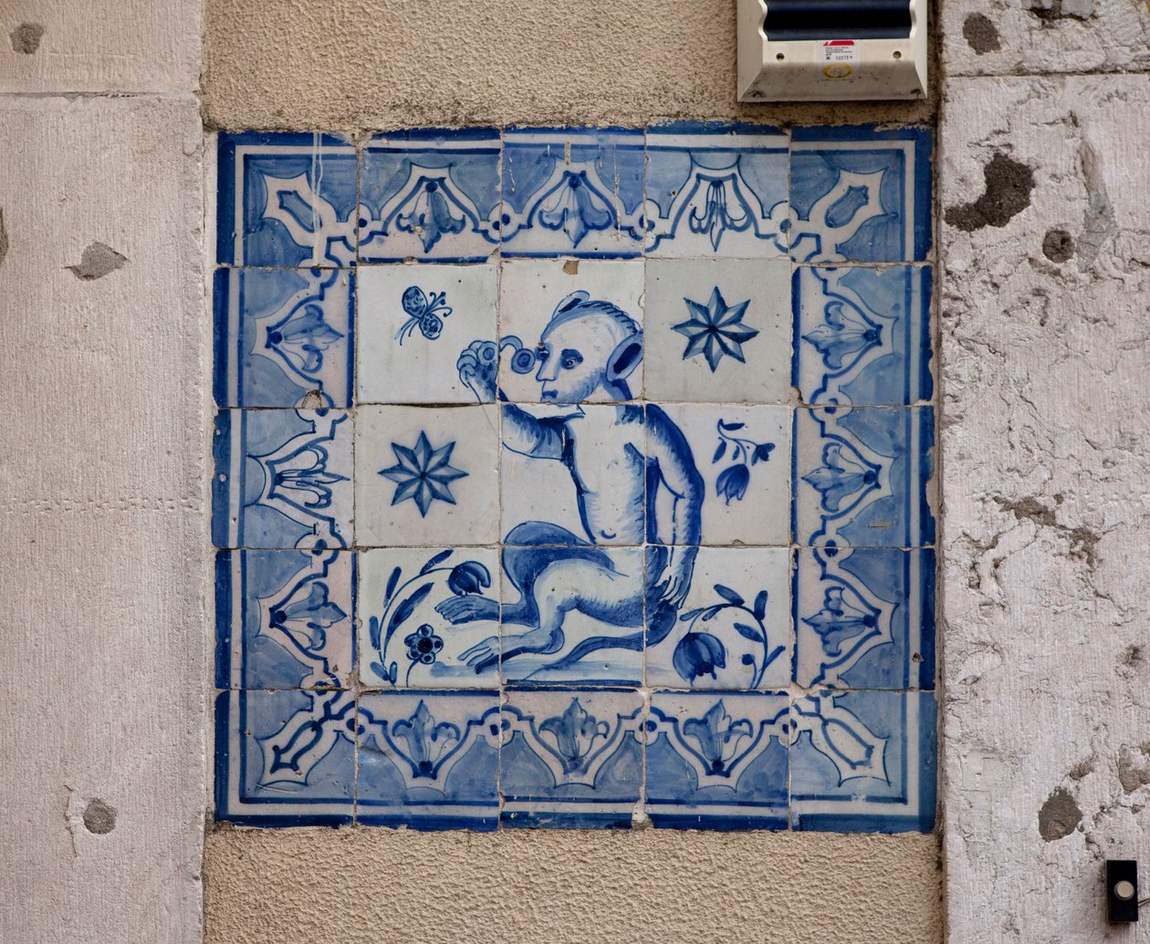 Azulejo, Lisszabon, Portugália alkotó: Unknown