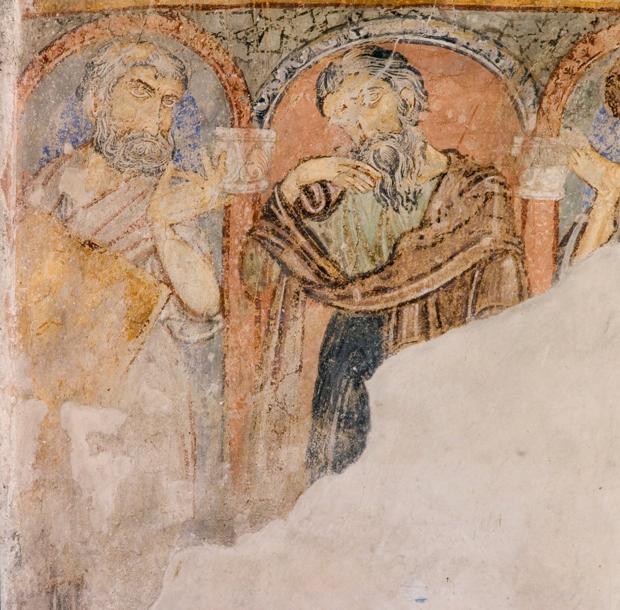 Fresco, Novacella Abby, Bressanone, Trentino Alto Adige, Olaszország alkotó: Unknown
