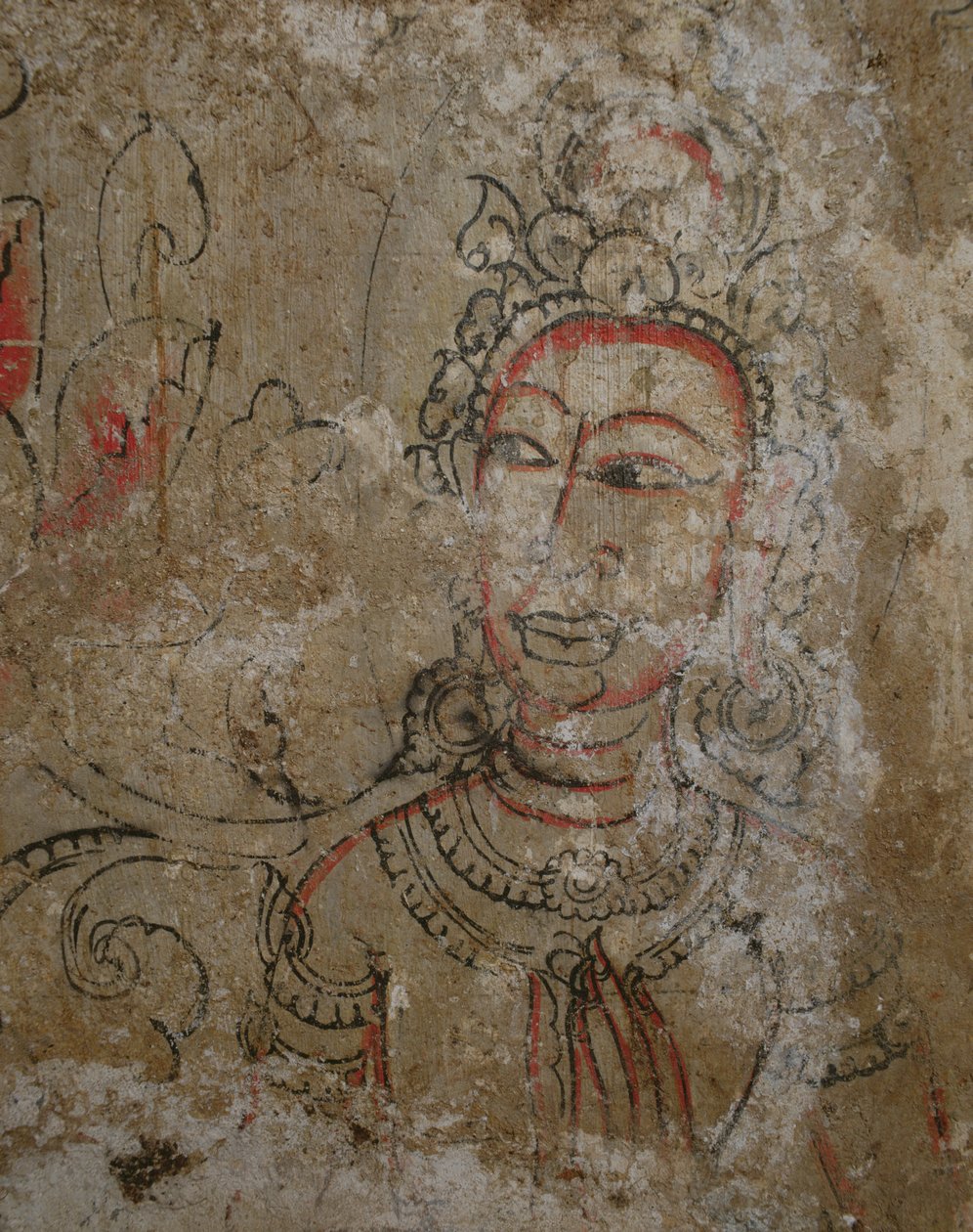 A kínai befolyás vezetője, Wat Ratchaburana, Ayutthaya, Thaiföld alkotó: Unknown