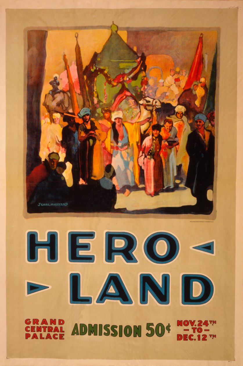 Hero Land plakát alkotó: Unknown
