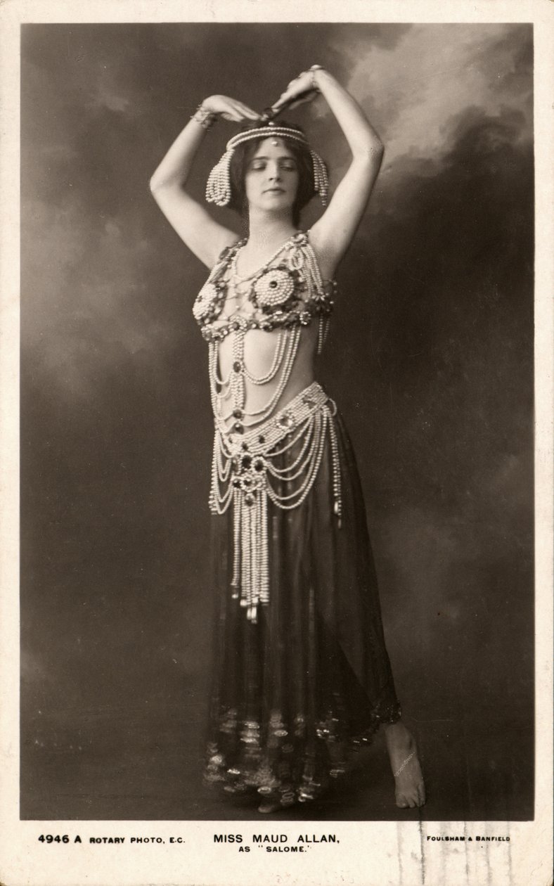 Miss Maud Allan mint Salome alkotó: Unknown