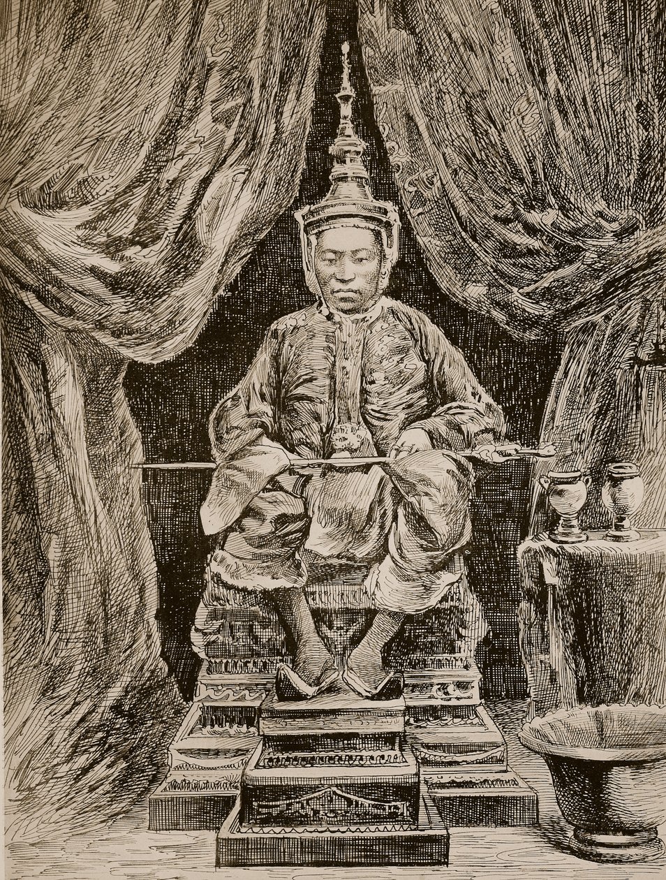 Norodom, Kambodzsa királya alkotó: Unknown