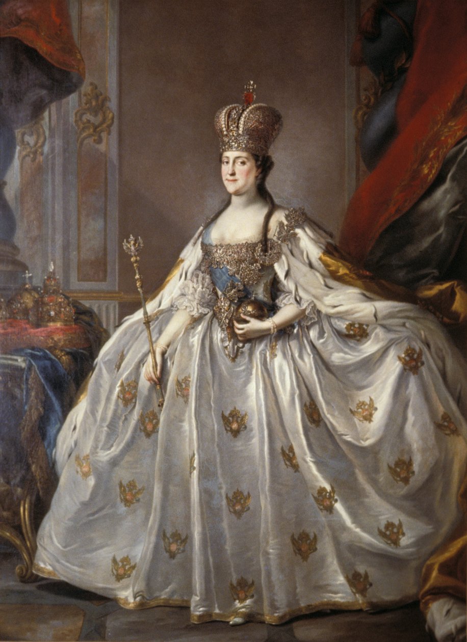 Stefano Torelli Nagy Katalin portréja. alkotó: Unknown