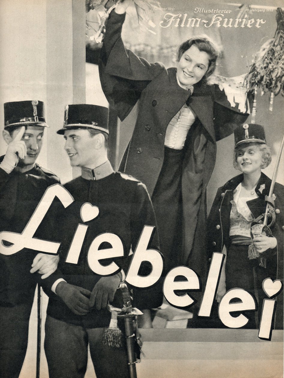 Liebelei plakát, 1933 alkotó: Unknown