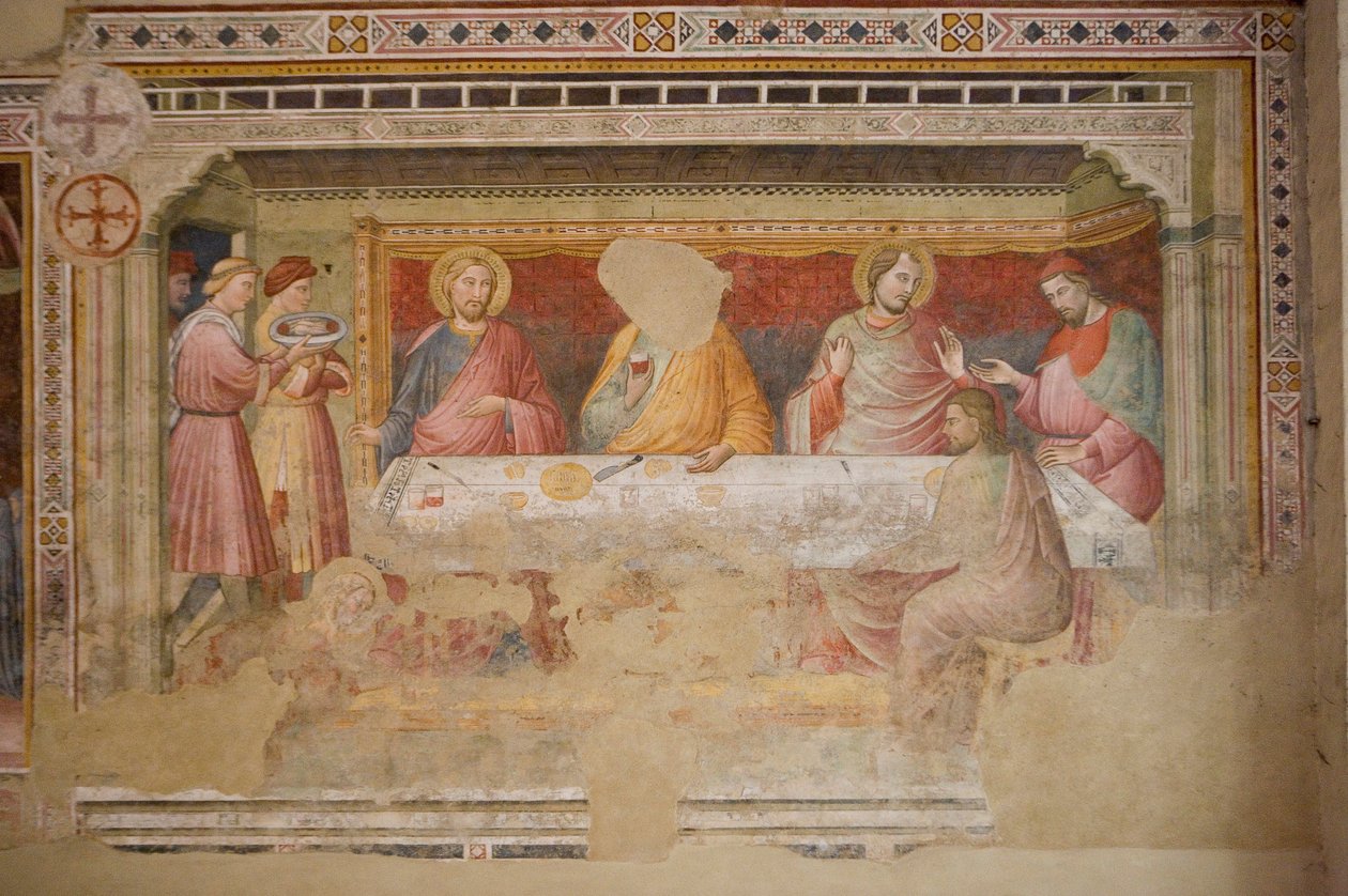 St. Francesco templom, Arezzo, Toszkána, Olaszország alkotó: Unknown