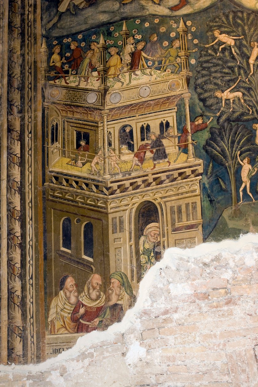 St. Maria in Piano templom, Loreto Aprutino, Abruzzo, Olaszország, alkotó: Unknown