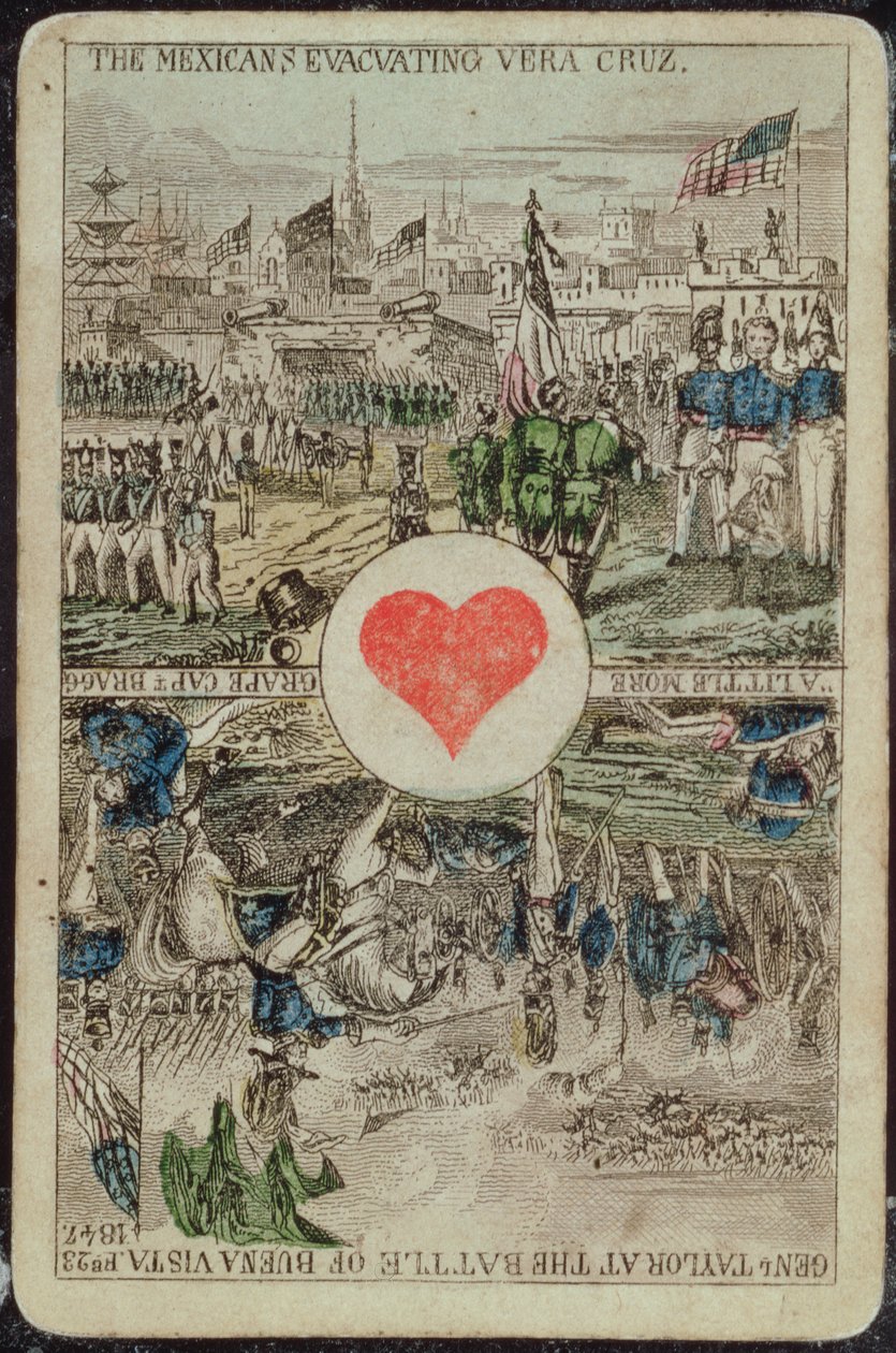 Játékkártya: Ace of Hearts alkotó: American School