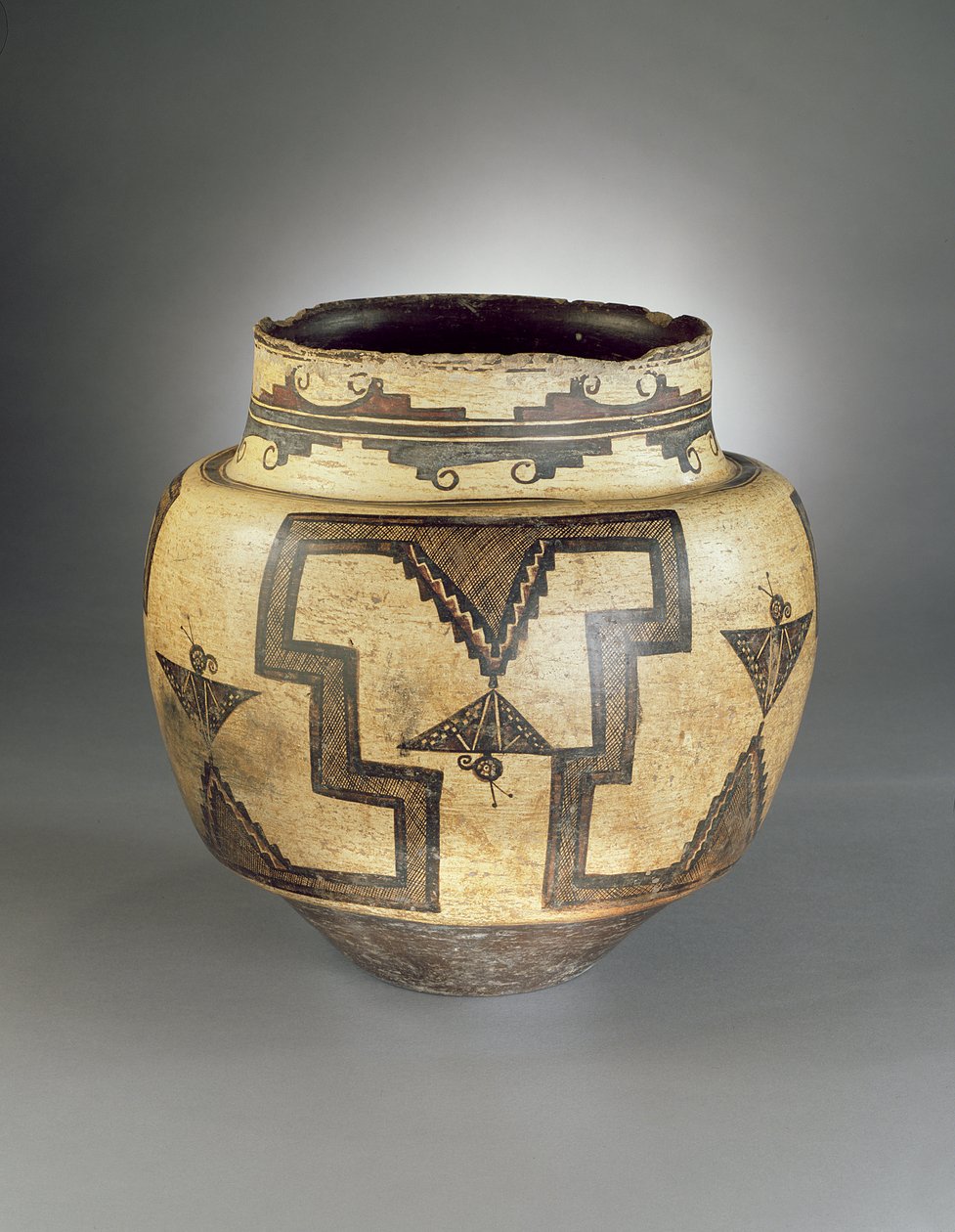 Water Jar, Zuni Pueblo, Új-Mexikó, 1825-50 (kerámia) alkotó: American School