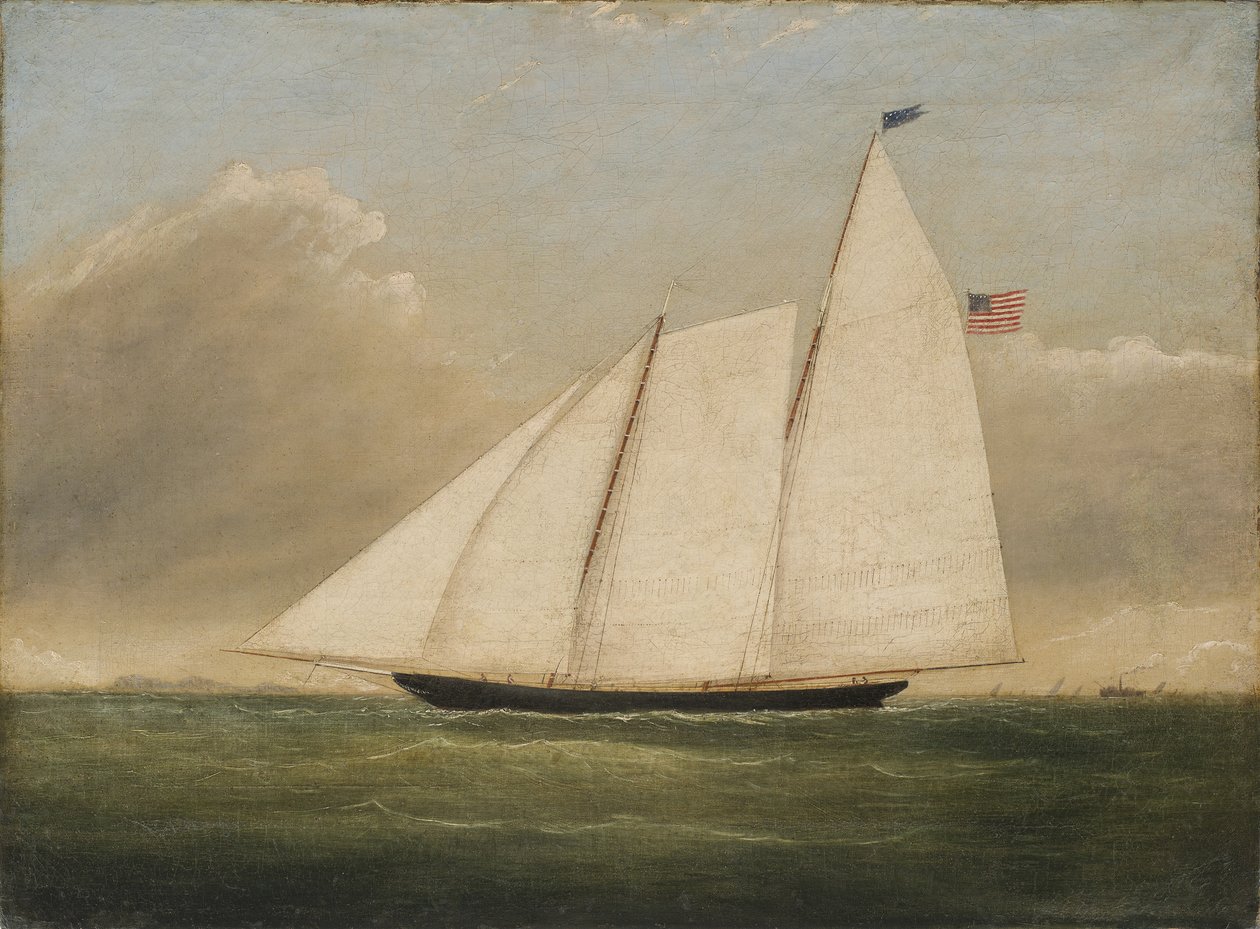 Yacht Amerika, 1851 alkotó: American School