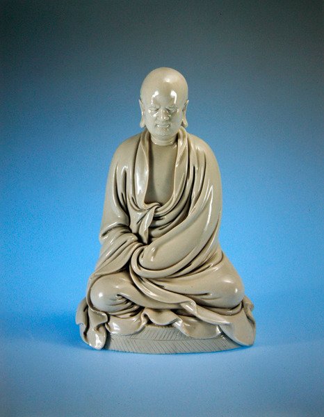 Bodhidharma (Damo), Ming-dinasztia (1368-1644) (porcelán) alkotó: Chinese School