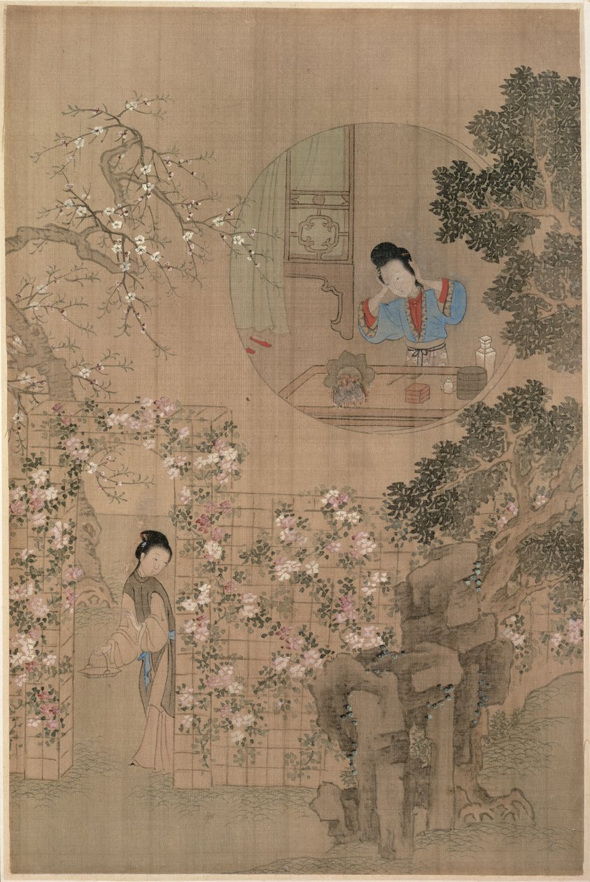 Nő a vécéjében alkotó: Chinese School