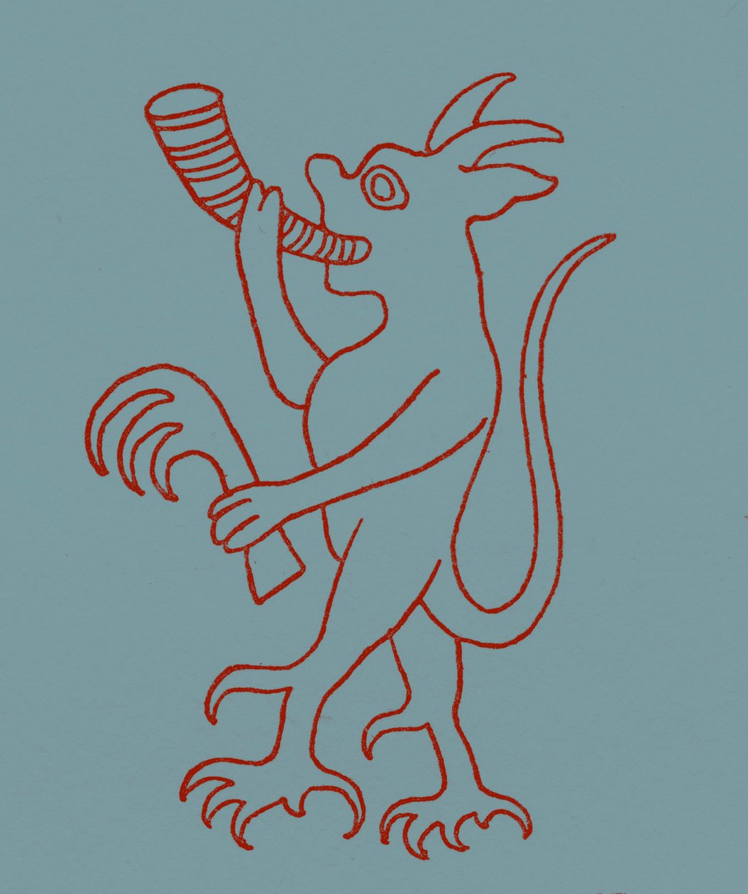 Devil from Christs Descent to Hell alkotó: English School