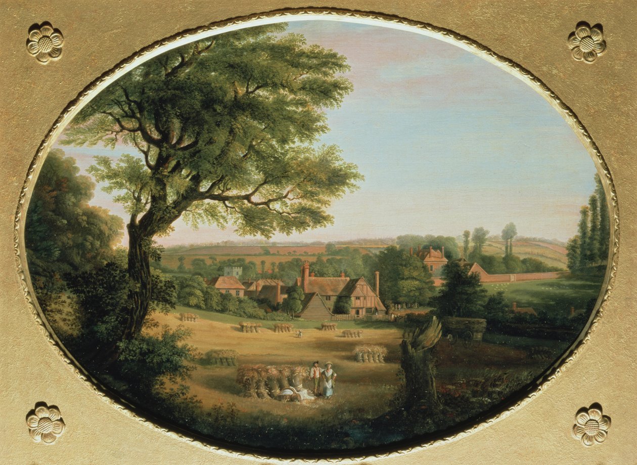 Miltons Cottage (olaj) alkotó: English School