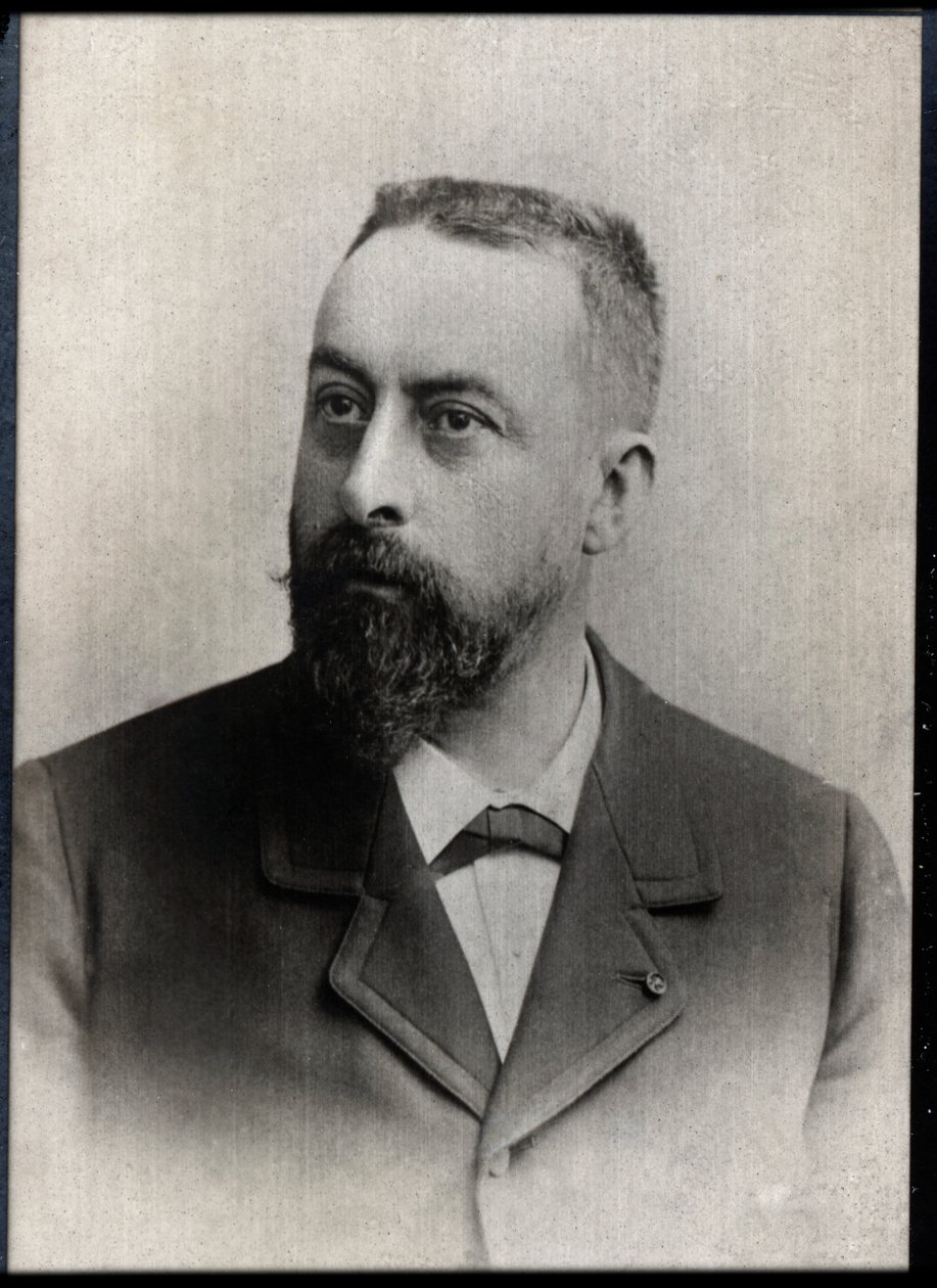 Alfred Rambaud (1842-1905) francia történész portréja. alkotó: French Photographer