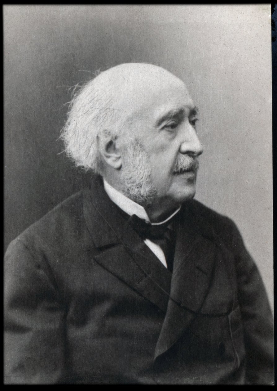 Francois Jules Suisse (Jules Simon) (1814-1896) francia államférfi és filozófus portréja. alkotó: French Photographer