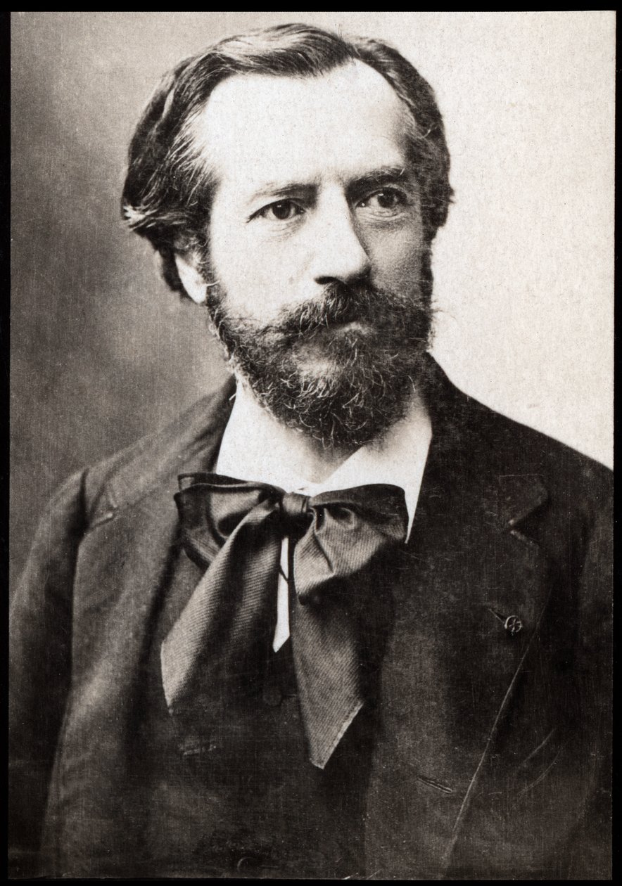 Frederic Auguste Bartholdi (1834-1904) francia szobrász portréja. alkotó: French Photographer